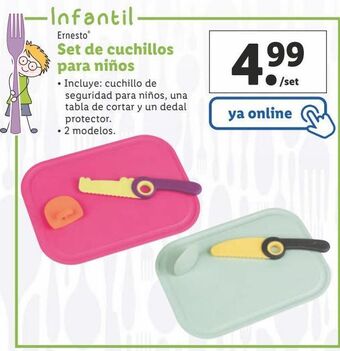 Lidl Cuchillos ernesto oferta