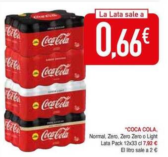 Masymas COCA COLA 12 X 33cl oferta