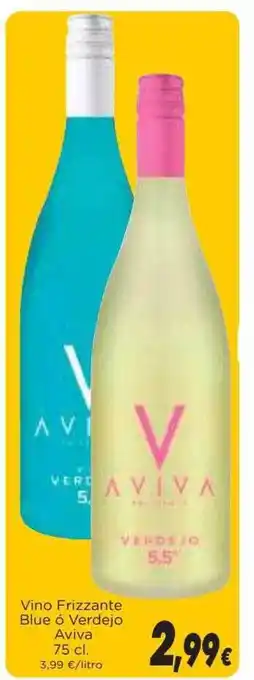 Proxi Vino frizzante blue ó verdejo aviva oferta