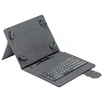 Electro Depot Funda para tablet 9,7 a 10,2" c/teclado maillon mtkeyusbblack micro usb / tipo c oferta