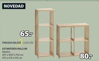 JYSK Estantería ballum oferta