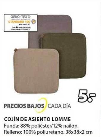 JYSK Cojín de asiento lomme oferta