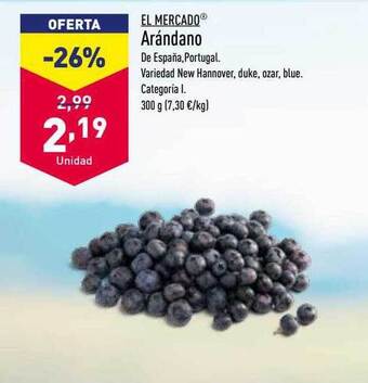 ALDI Arándano oferta