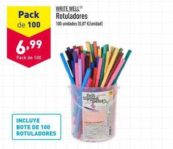 ALDI Rotuladores oferta