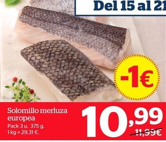 La Sirena Merluza oferta