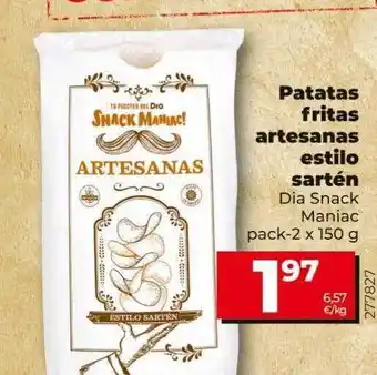 Patatas fritas artesanas estilo sartén