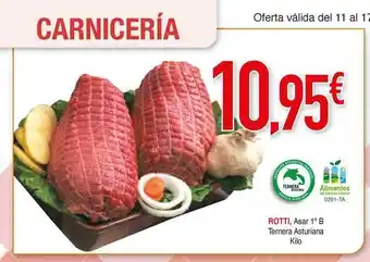 Masymas ROTTI, Asar 1°B Ternera Asturiana Kilo oferta