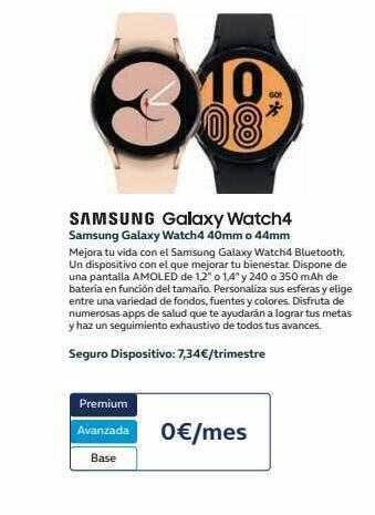 Movistar Samsung galaxy watch4 oferta
