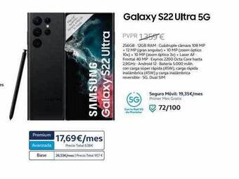 Movistar Galaxy s22 ultra 5g oferta