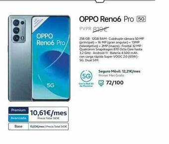 Movistar Oppo reno6 pro oferta