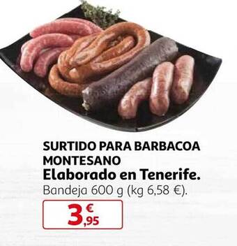 Alcampo Surtido para barbacoa montesano oferta