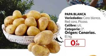 Alcampo Papa blanca oferta