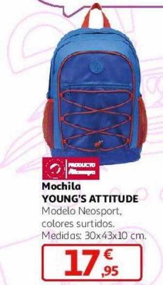 Alcampo Mochila young's attitude oferta