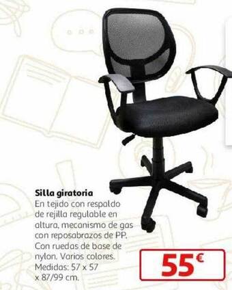 Alcampo Silla giratoria oferta