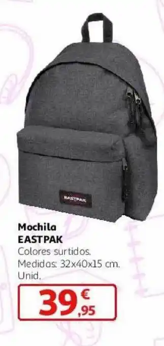 Alcampo Mochila eastpak oferta