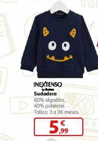 Alcampo Inextenso sudadera oferta