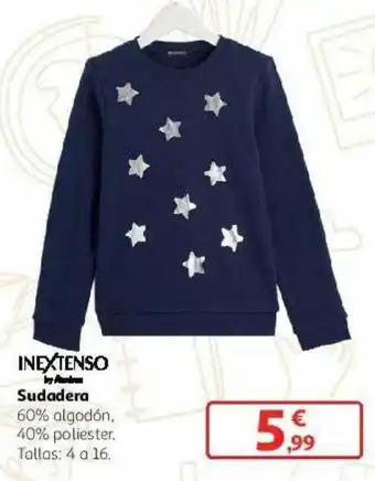 Alcampo Inextensco sudadera oferta