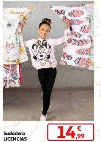 Alcampo Sudadera licencias oferta