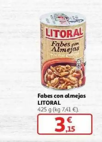 Alcampo Fabes con almejas litoral oferta