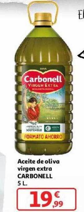Alcampo Aceite de oliva virgen extra carbonell oferta