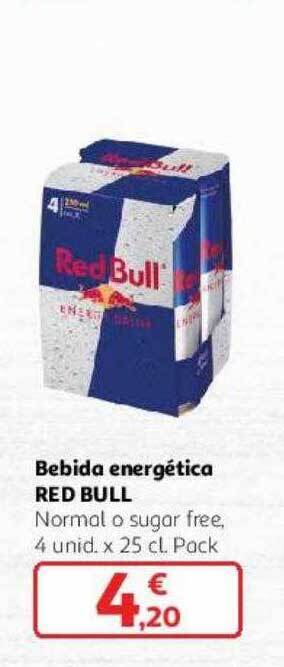 Alcampo Bebida energética red bull oferta