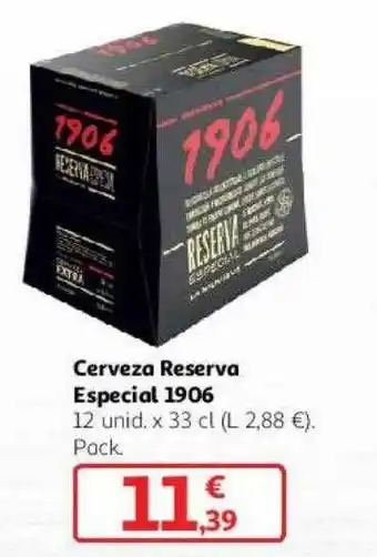 Alcampo Cerveza reserva especial 1906 oferta