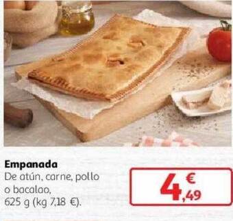 Alcampo Empanada oferta