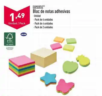 Expertiz bloc de notas adhesivas