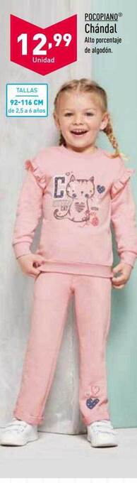 ALDI Pocopiano chándal oferta