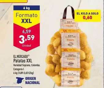 ALDI El mercado patatas xxl oferta