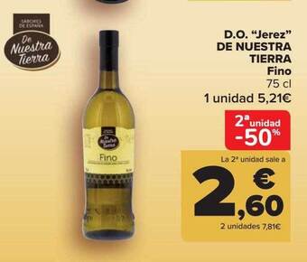 Carrefour 2a unidad -50% d.o. oferta
