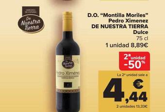 Carrefour 2a unidad -50% d.o. oferta