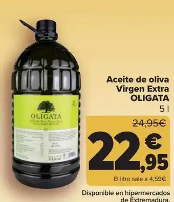 Carrefour Aceite de oliva virgen extra oligata oferta