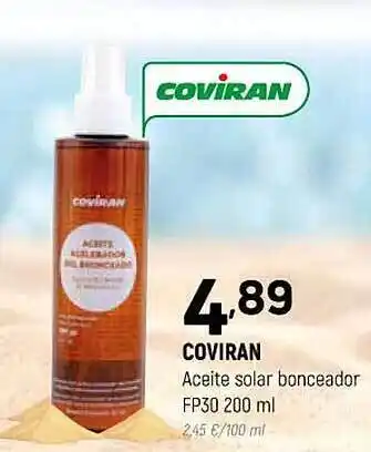 Coviran Coviran aceite solar bonceador fp30 oferta