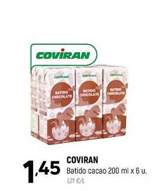 Coviran Coviran batido cacao oferta