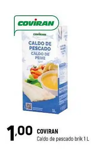 Coviran Coviran caldo de pescado brik oferta