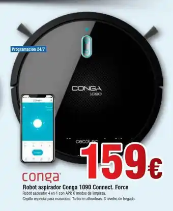 FROIZ Conga robot aspirador conga 1090 connect force oferta