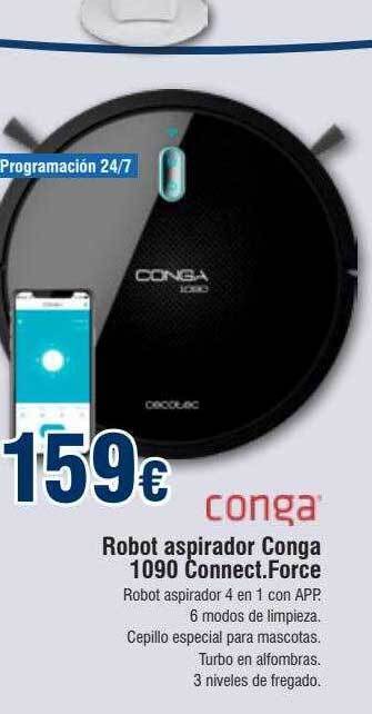 FROIZ Robot aspirador conga 1090 connect.force oferta