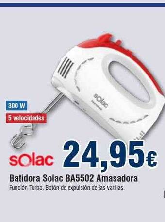 FROIZ Batidora solac ba5502 amasadora oferta