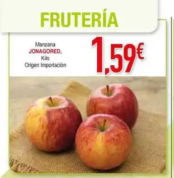 Masymas JONAGORED, Manzana Kilo Origen Importación oferta