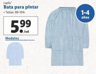 Lidl Bata escolar lupilu oferta