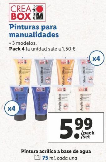 Lidl Pintura oferta