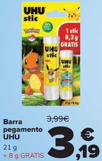 Carrefour Barra pegamento uhu oferta