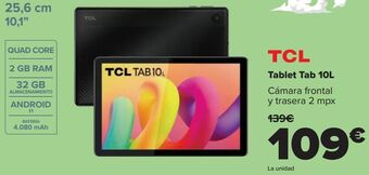 Carrefour Tcl tablet tab 10l oferta