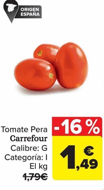 Carrefour Tomate pera carrefour oferta