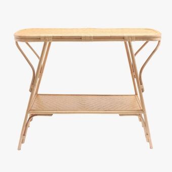 Mesa consola rattan 110x35x90 cm fortaleza
