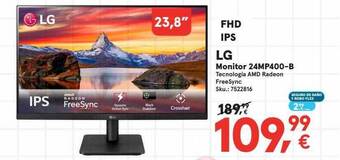 Worten Lg monitor 24mp400-b oferta