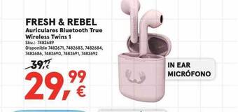 Worten Fresh & rebel auriculares bluetooth true wireless twins 1 oferta
