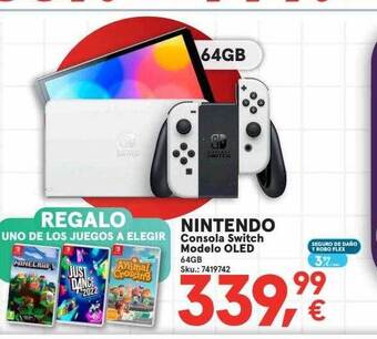 Worten Nintendo consola switch modelo oled oferta