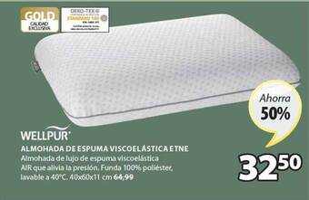 JYSK Almohada de espuma viscoelástica etne oferta